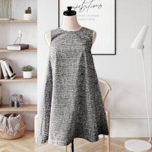 KATE SPADE Saturday Contemporary Mod Belted Shift Dress- Size S (New Nev…